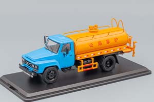 DONGFENG 140 SERIES SPECIAL TANK TRUCK, BLUE / ORANGE