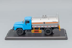 DONGFENG 140 SERIES FUEL TANK TRUCK, BLUE / SILVER — фото 4