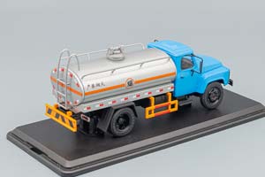 DONGFENG 140 SERIES FUEL TANK TRUCK, BLUE / SILVER — фото 2