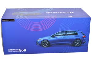 VW VOLKSWAGEN GOLF 8 R-LINE 2020, BLUE — фото 3