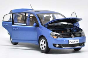 VW VOLKSWAGEN POLO 1.6 2009 BLUE METALLIC — фото 4