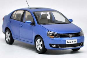 VW VOLKSWAGEN POLO 1.6 2009 BLUE METALLIC — фото 2