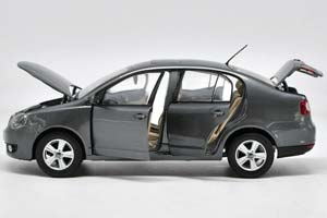 VW VOLKSWAGEN POLO 1.6 2009 GREY METALLIC — фото 2