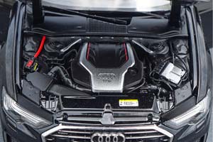 AUDI A6L 2019 BLACK / АУДИ А6 ЧЕРНЫЙ — фото 7