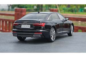 AUDI A6L 2019 BLACK / АУДИ А6 ЧЕРНЫЙ — фото 2