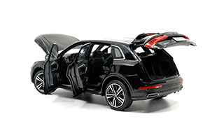 AUDI Q5L 2018 BLACK / АУДИ КЬЮ5 ЧЕРНЫЙ — фото 3