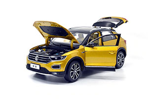 VW VOLKSWAGEN T-ROC 2019 YELLOW — фото 3