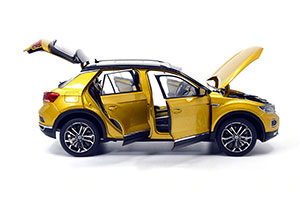 VW VOLKSWAGEN T-ROC 2019 YELLOW — фото 5