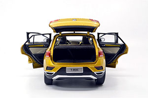 VW VOLKSWAGEN T-ROC 2019 YELLOW — фото 6