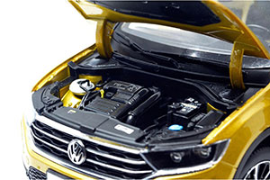 VW VOLKSWAGEN T-ROC 2019 YELLOW — фото 9