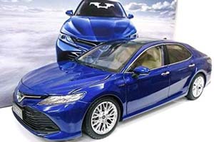 TOYOTA CAMRY (V70) HYBRID  XLE 2018 BLUE / ТОЙОТА КАМРИ ГИБРИД СИНИЙ — фото 9