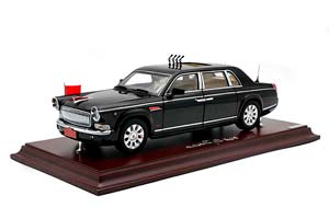 HONGQI CA7600J PARADE CAR FOR THE 70TH ANNIVERSARY OF THE VICTORY OF THE ANTI-JAPANESE WAR 2020 BLACK 