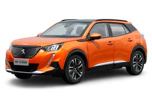 PEUGEOT-2008 SUV 2020 ORANGE 