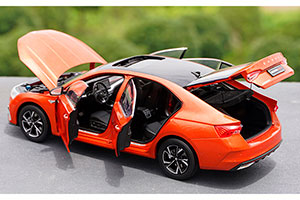 SKODA OCTAVIA PRO SAIC 2021 ORANGE — фото 4
