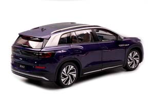 VW VOLKSWAGEN ID.6X 2024 VIOLET / ФОЛЬКСВАГЕН АЙДИ ФИОЛЕТОВЫЙ — фото 2