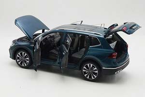 VW VOLKSWAGEN TIGUAN L 2022 SKY BLUE / ФОЛЬКСВАГЕН ТИГУАН БИРЮЗОВЫЙ — фото 3