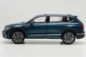 VW VOLKSWAGEN TIGUAN L 2022 SKY BLUE / ФОЛЬКСВАГЕН ТИГУАН БИРЮЗОВЫЙ — фото 4