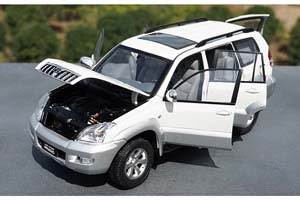 TOYOTA LAND CRUISER PRADO 120 2007 WHITE / ТОЙОТА ЛЭНД КРУИЗЕР ПРАДО БЕЛЫЙ — фото 3