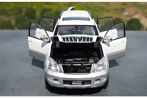 TOYOTA LAND CRUISER PRADO 120 2007 WHITE / ТОЙОТА ЛЭНД КРУИЗЕР ПРАДО БЕЛЫЙ — фото 5