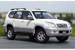 TOYOTA LAND CRUISER PRADO 120 2007 WHITE / ТОЙОТА ЛЭНД КРУИЗЕР ПРАДО БЕЛЫЙ — фото 2