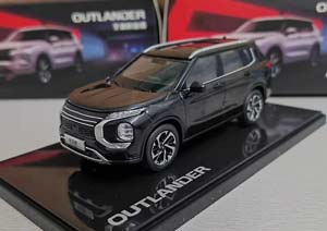 MITSUBISHI OUTLANDER 2023 BLACK / МИЦУБИСИ АУТЛЕНДЕР ЧЕРНЫЙ — фото 1