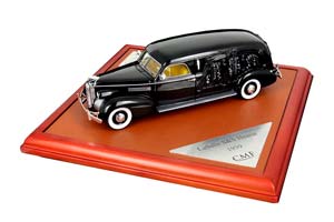 LASALLE S&S HEARSE 1939 BLACK (CADILLAC) — фото 4