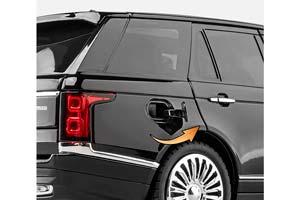 LAND ROVER RANGE ROVER SV AUTOBIOGRAPHY VOGUE 2020 BLACK / РЭНЖ РОВЕР ЧЕРНЫЙ (ДЛИНА 28 СМ) СВЕТЯТСЯ ФАРЫ + ЗВУК (БЕЗ УПАКОВКИ - ТОЛЬКО МОДЕЛЬ) — фото 8