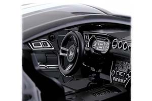 FORD MUSTANG SHELBY GT500 2023 BLACK / ФОРД МУСТАНГ ШЕЛБИ ГТ500 ЧЕРНЫЙ (ДЛИНА 27 СМ) СВЕТЯТСЯ ФАРЫ + ЗВУК (БЕЗ УПАКОВКИ - ТОЛЬКО МОДЕЛЬ) — фото 6