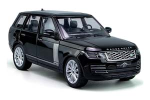 LAND ROVER RANGE ROVER SV AUTOBIOGRAPHY VOGUE 2021 BLACK / РЭНЖ РОВЕР ЧЕРНЫЙ (ДЛИНА 28 СМ) СВЕТЯТСЯ ФАРЫ + ЗВУК (БЕЗ УПАКОВКИ, ВОЗМОЖНЫ ПРИТЕРТОСТИ) — фото 6