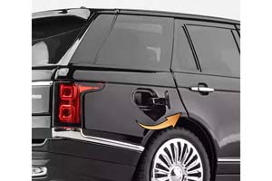 LAND ROVER RANGE ROVER SV AUTOBIOGRAPHY VOGUE 2021 BLACK / РЭНЖ РОВЕР ЧЕРНЫЙ (ДЛИНА 28 СМ) СВЕТЯТСЯ ФАРЫ + ЗВУК (БЕЗ УПАКОВКИ, ВОЗМОЖНЫ ПРИТЕРТОСТИ) — фото 8