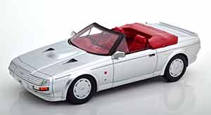 ASTON MARTIN ZAGATO SPYDER CONVERTIBLE 1987 SILVER