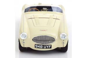 AUSTIN HEALEY 100S 1955 CREME DARK BLUE — фото 2