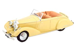ROLLS-ROYCE 25-30 GURNEY NUTTING ALL WEATHER TOURER 1937 CREME-WHITE