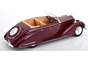 ROLLS-ROYCE 25-30 GURNEY NUTTING ALL WEATHER TOURER 1937 DARK RED — фото 2