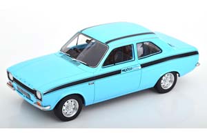 FORD ESCORT MK1 MEXICO 1973 LIGHT BLUE BLACK