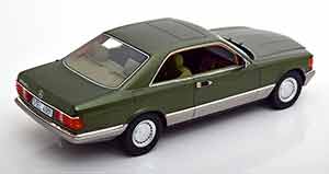 MERCEDES 380 SEC C126 COUPE 1982 GREEN METALLIC — фото 2