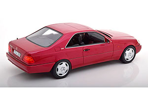 MERCEDES C140 600 SEC 1992 RED METALLIC — фото 2