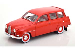SAAB 95 1963 LIGHT RED