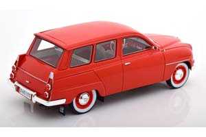 SAAB 95 1963 LIGHT RED — фото 2