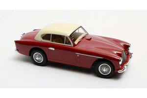 ASTON MARTIN DB2-4 MKII FHC NOTCHBACK 1955 КРАСНЫЙ С БЕЖЕВЫМ — фото 5