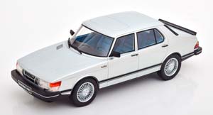 SAAB 900 TURBO 4-DOOR 1983 SILVER — фото 1
