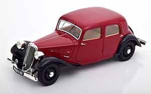 CITROEN TRACTION AVANT 7CV 1935 DARKRED BLACK