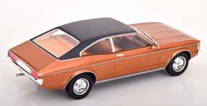 FORD GRANADA COUPE 1972 BROWN METALLIC MATT-BLACK — фото 2