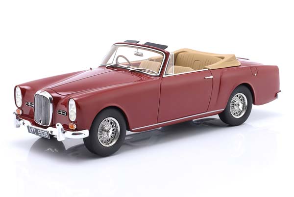 ALVIS TE21 DHC CONVERTIBLE 1963-1966 DARKRED