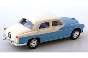 ALFA ROMEO 1900 SUPER BERLINA 1958 LIGHT BLUE CREME-WHITE — фото 2
