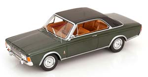 FORD TAUNUS P7B 1969-1971 GREENMETALLIC MATT-BLACK