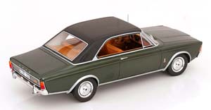 FORD TAUNUS P7B 1969-1971 GREENMETALLIC MATT-BLACK — фото 2