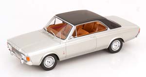 FORD TAUNUS P7B 1969-1971 SILVER MATT-BLACK