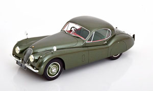 JAGUAR XK 120 FHC 1951-1954 GREENMETALLIC
