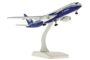 BOEING 787 DREAMLINER ORIGINAL PAINT / МОДЕЛЬ САМОЛЕТА БОИНГ 787 ДРИМЛАЙНЕР ОРИГИНАЛЬНАЯ ОКРАСКА (ДЛИНА 20 СМ) — фото 6